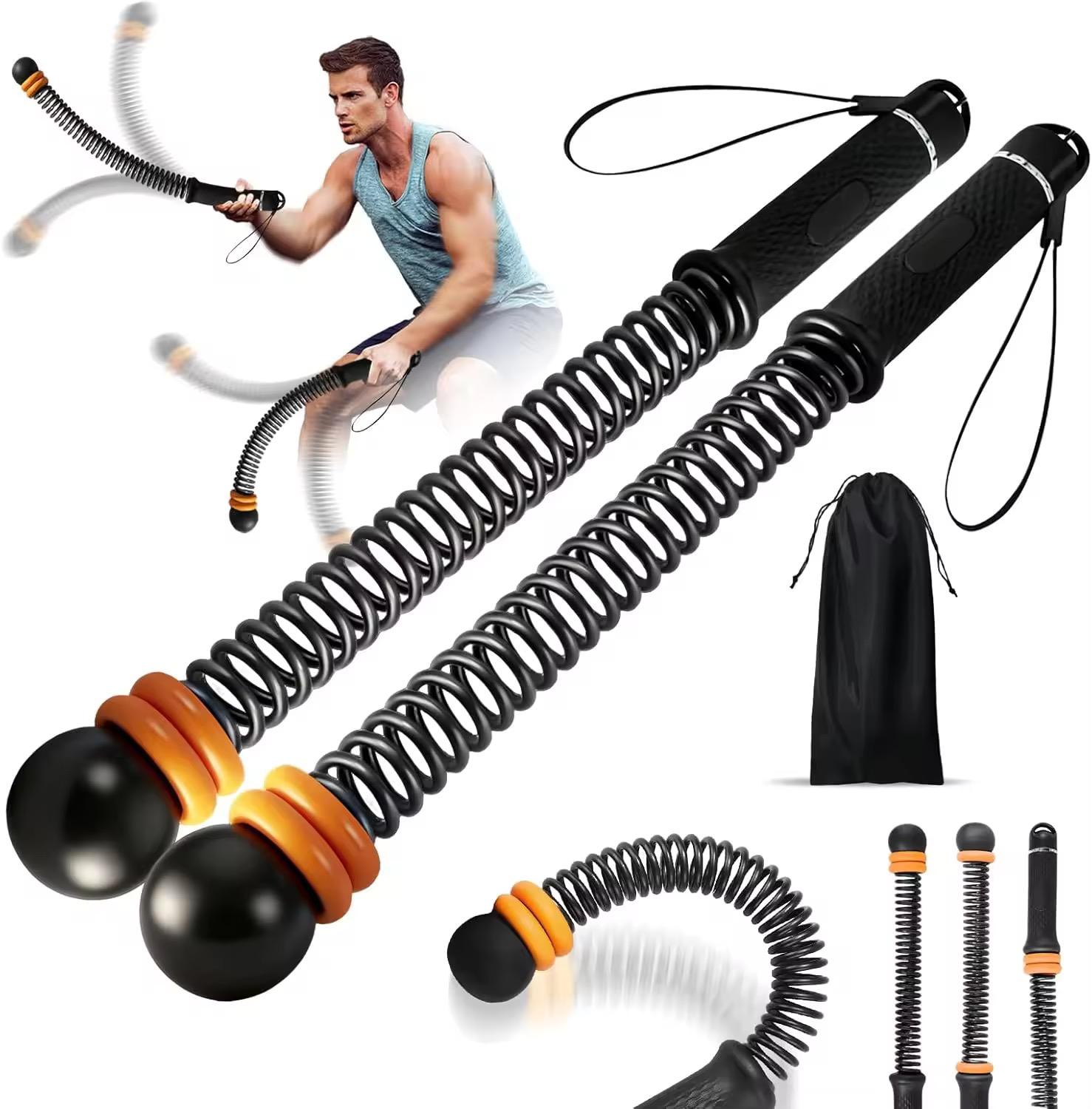Battle Rope Heavy - Bezprzewodowe liny do ćwiczeń, 1 para,