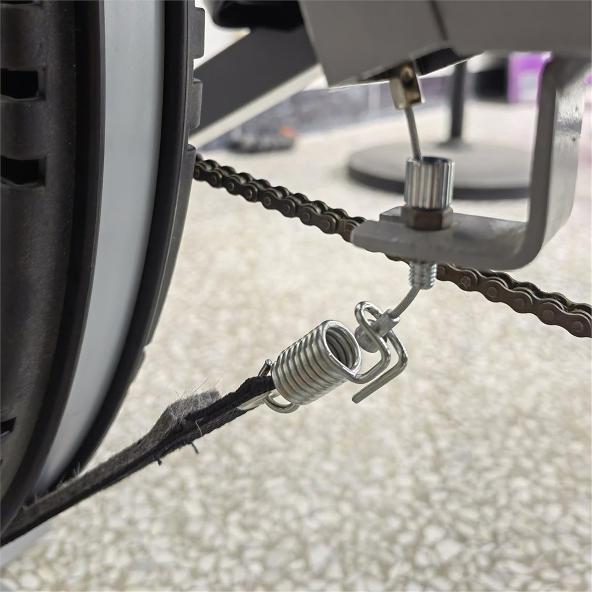 Home Gym Portable - Pas oporowy do rowerka treningowego ABST,