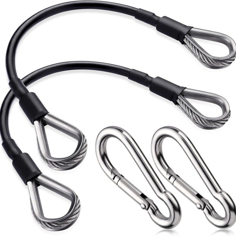 Lat Pulldown Cable - 1/2 szt. 25cm Przedłużka do linki