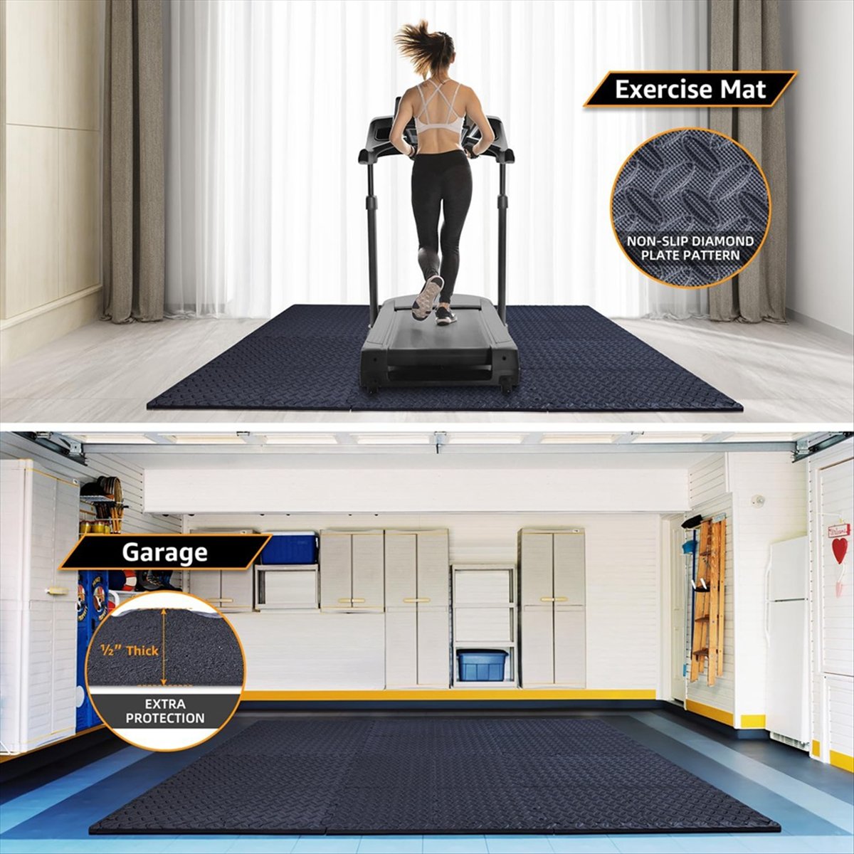 Nowość: Zestaw 12 mat podłogow – Home Gym Yoga recenzja i cena