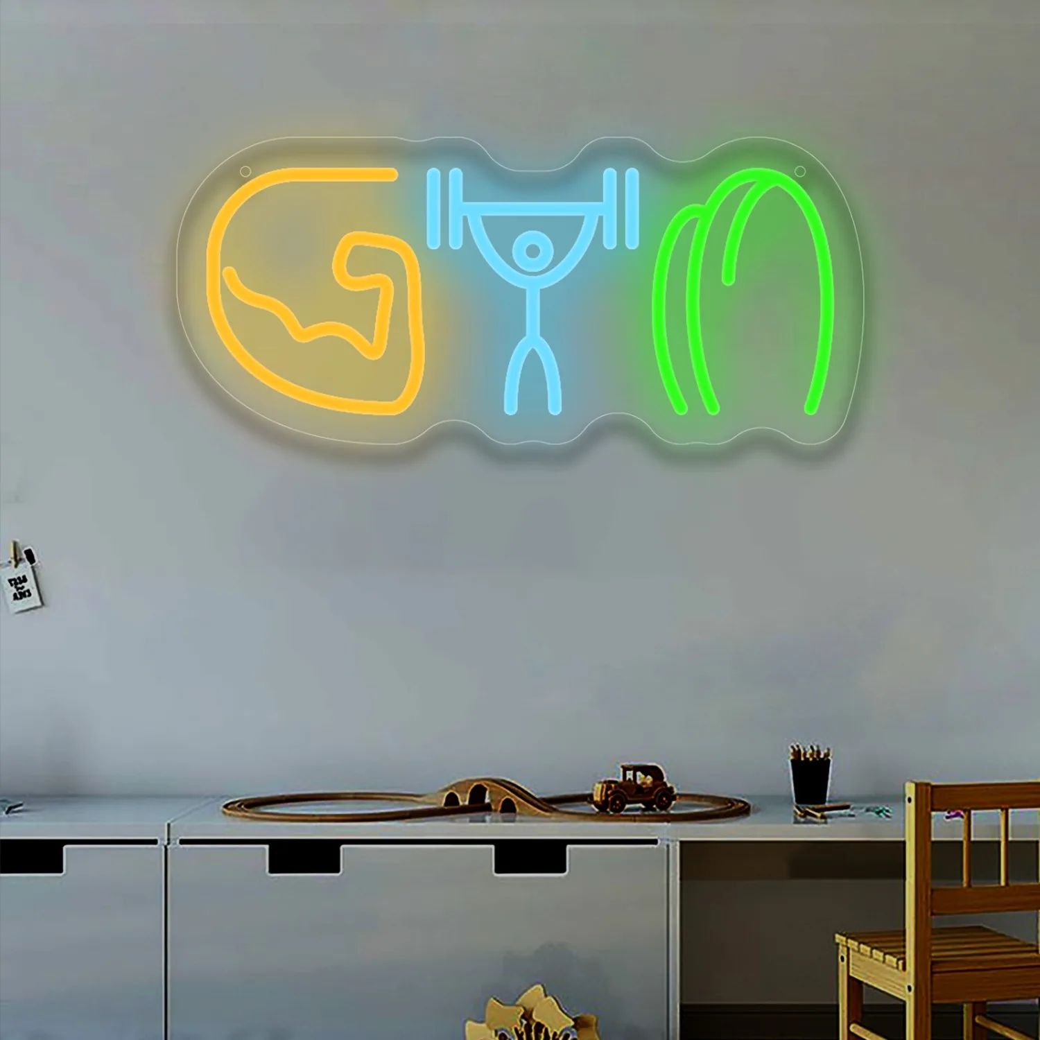 Neonowa tablica do siłowni, mo – Home Gym Neon Sign recenzja i cena