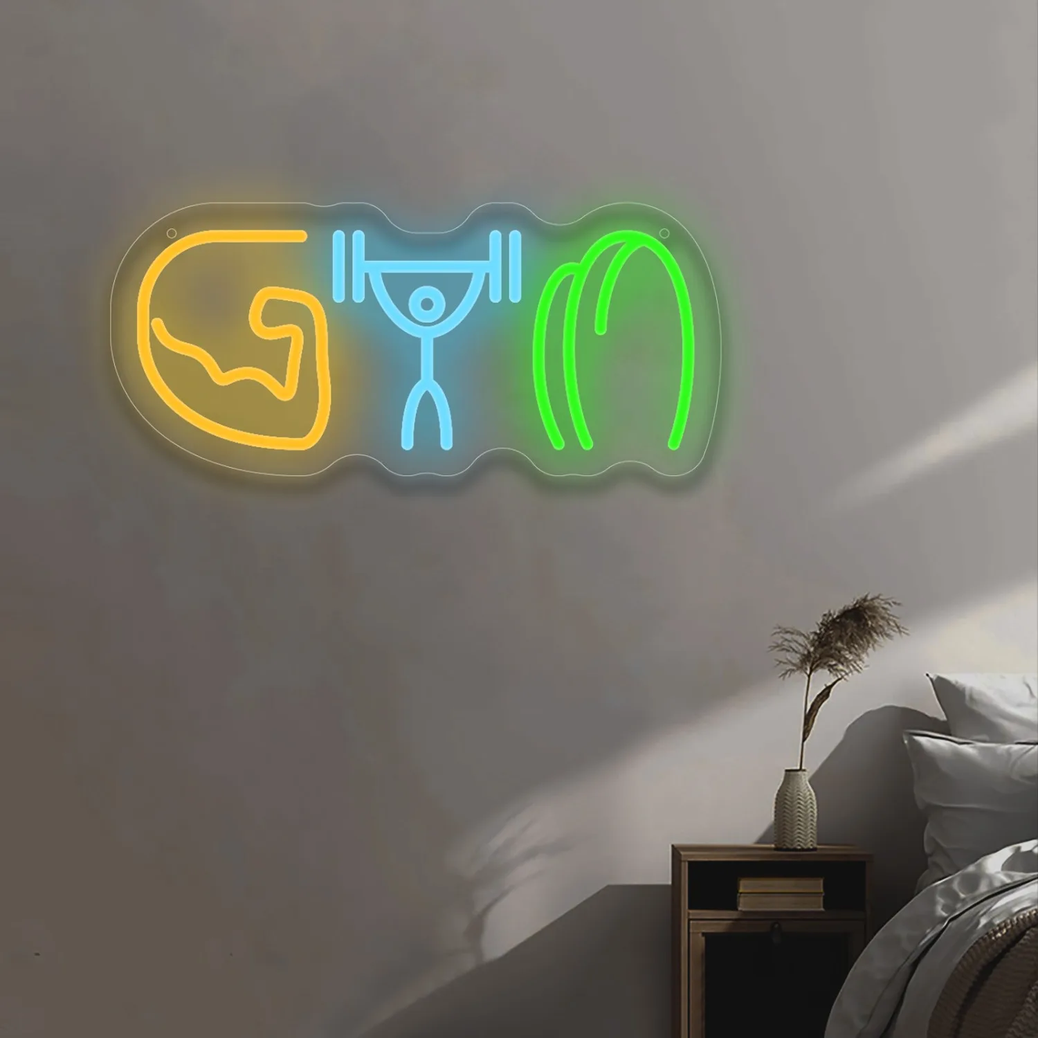 Neonowa tablica do siłowni, mo – Home Gym Neon Sign recenzja i cena