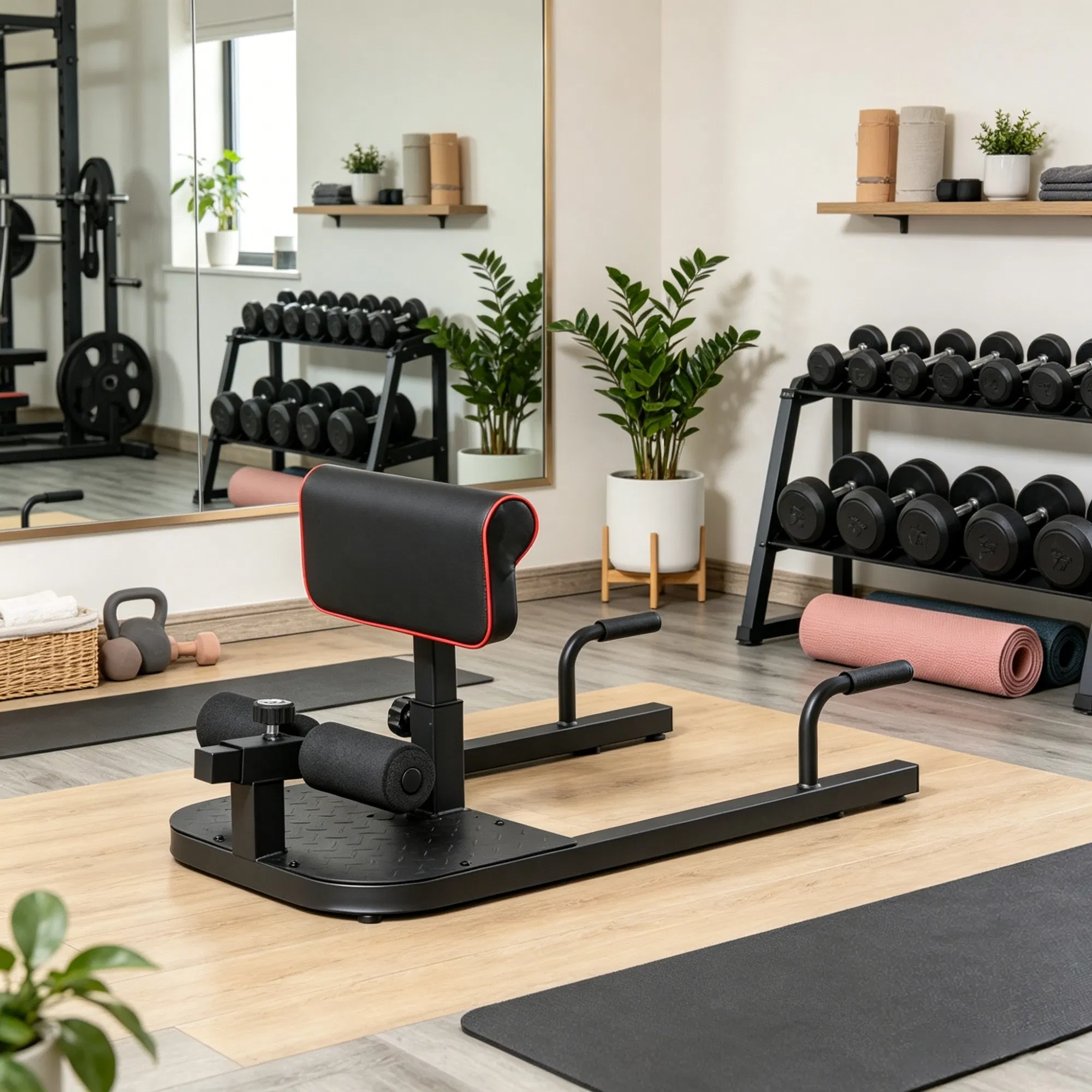 Czarna, wielofunkcyjna maszyna – All In One Gym Home Equipment recenzja i cena