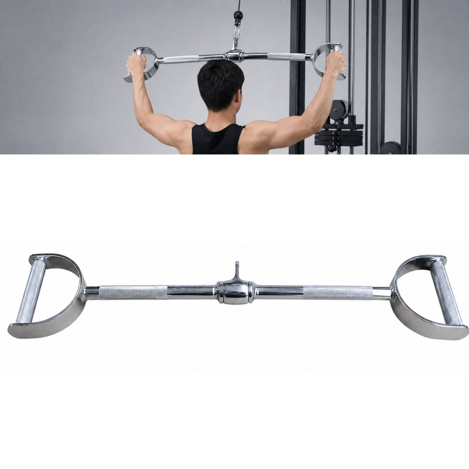 Uchwyt kablowy w kształcie lit – Lat Pulldown Cable recenzja i cena