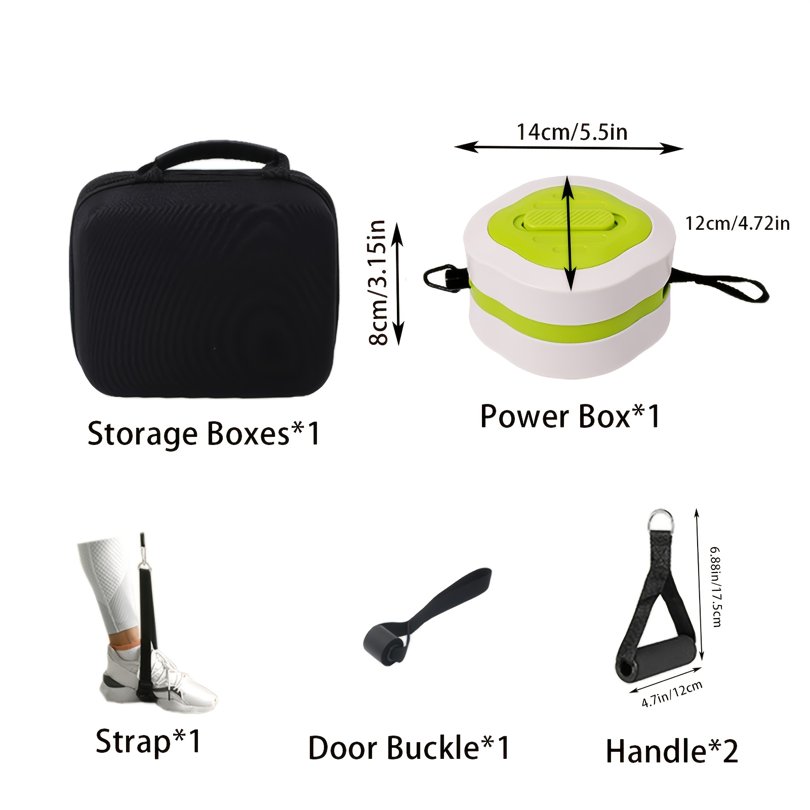 Przenośny, rozkładany zestaw d – Home Gym Equipment Set recenzja i cena
