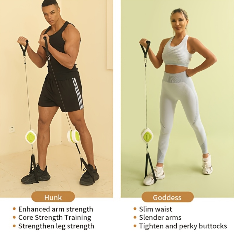 Przenośny, rozkładany zestaw d – Home Gym Equipment Set recenzja i cena